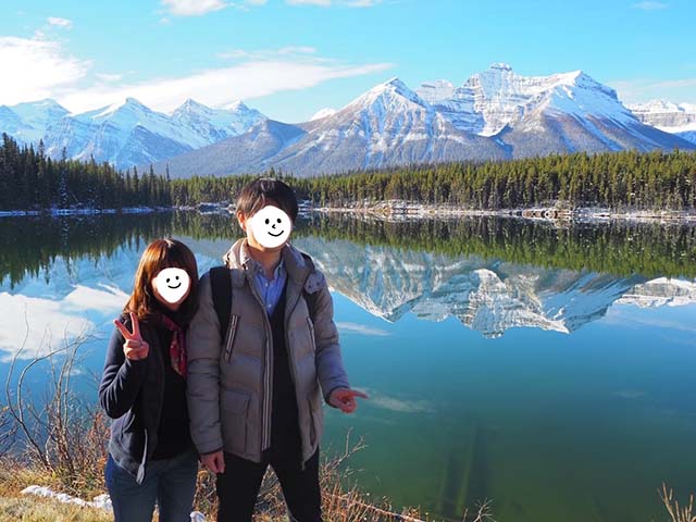 新婚旅行は、ふたりが好きな海外へ！カナダのバンフを訪れました